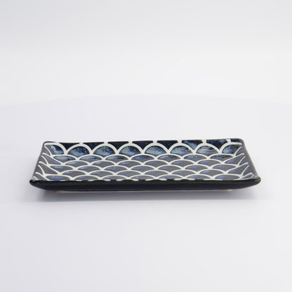 ASSIETTE COBALT BLUE MERMAID TOKYO DESIGN STUDIO