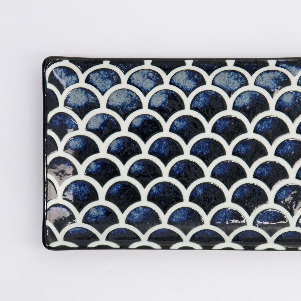 ASSIETTE COBALT BLUE MERMAID TOKYO DESIGN STUDIO
