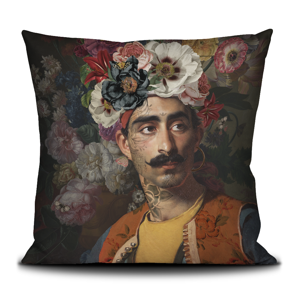 Coussin velours 50x50 cm – HASSAN COUSSIN VOGLIO BENE