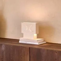 LAMPE ECLIPSE M BLANC POMAX