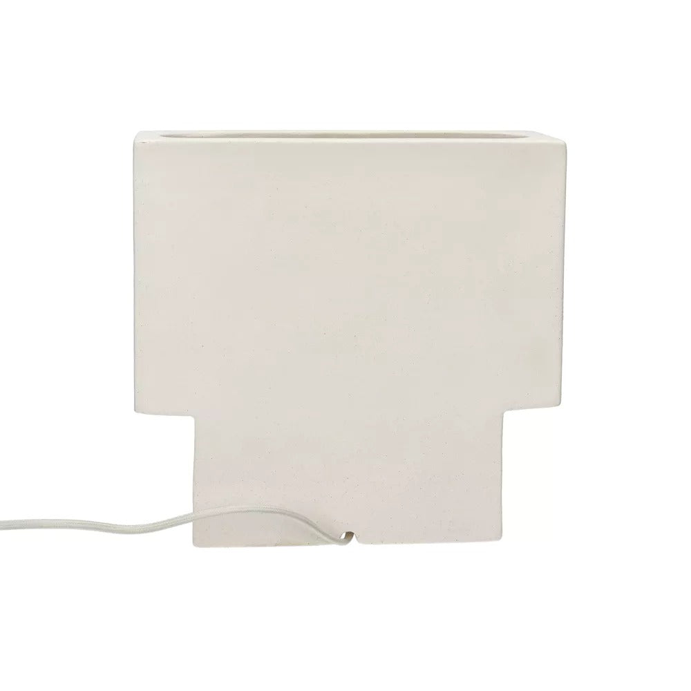 LAMPE ECLIPSE M BLANC POMAX