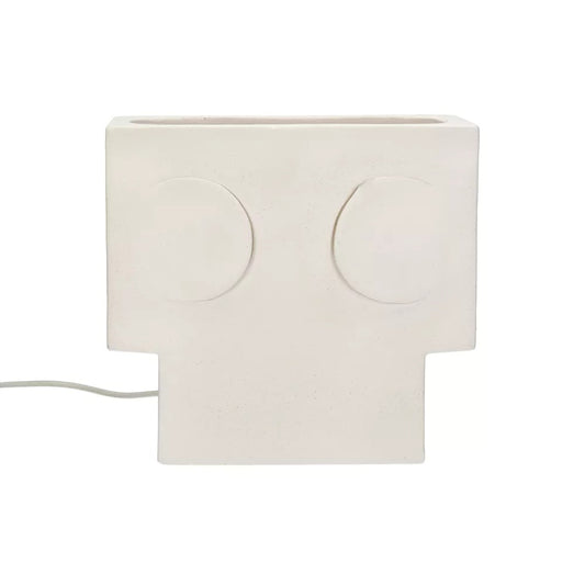 LAMPE ECLIPSE M BLANC POMAX