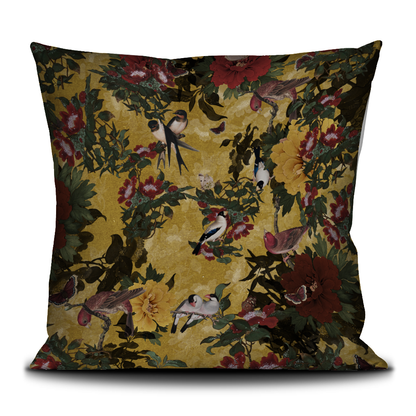 Coussin velours 50x50 cm – LES OISEAUX COUSSIN VOGLIO BENE