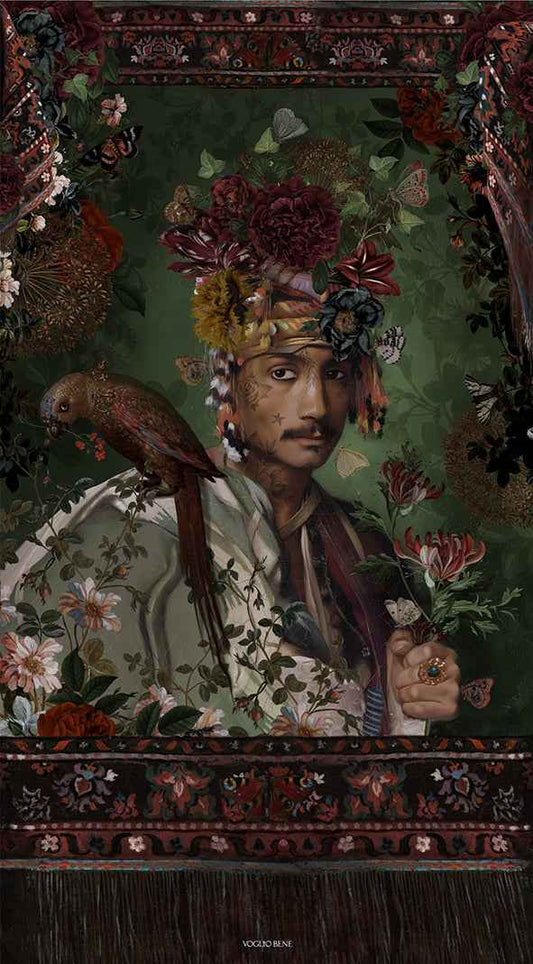 Tenture murale velours 80 x 144 cm – LE SULTAN DECORATION MURALE VOGLIO BENE