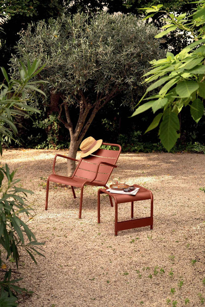 TABLE BASSE / REPOSE-PIEDS LUXEMBOURG 42 X 44 CM FERMOB