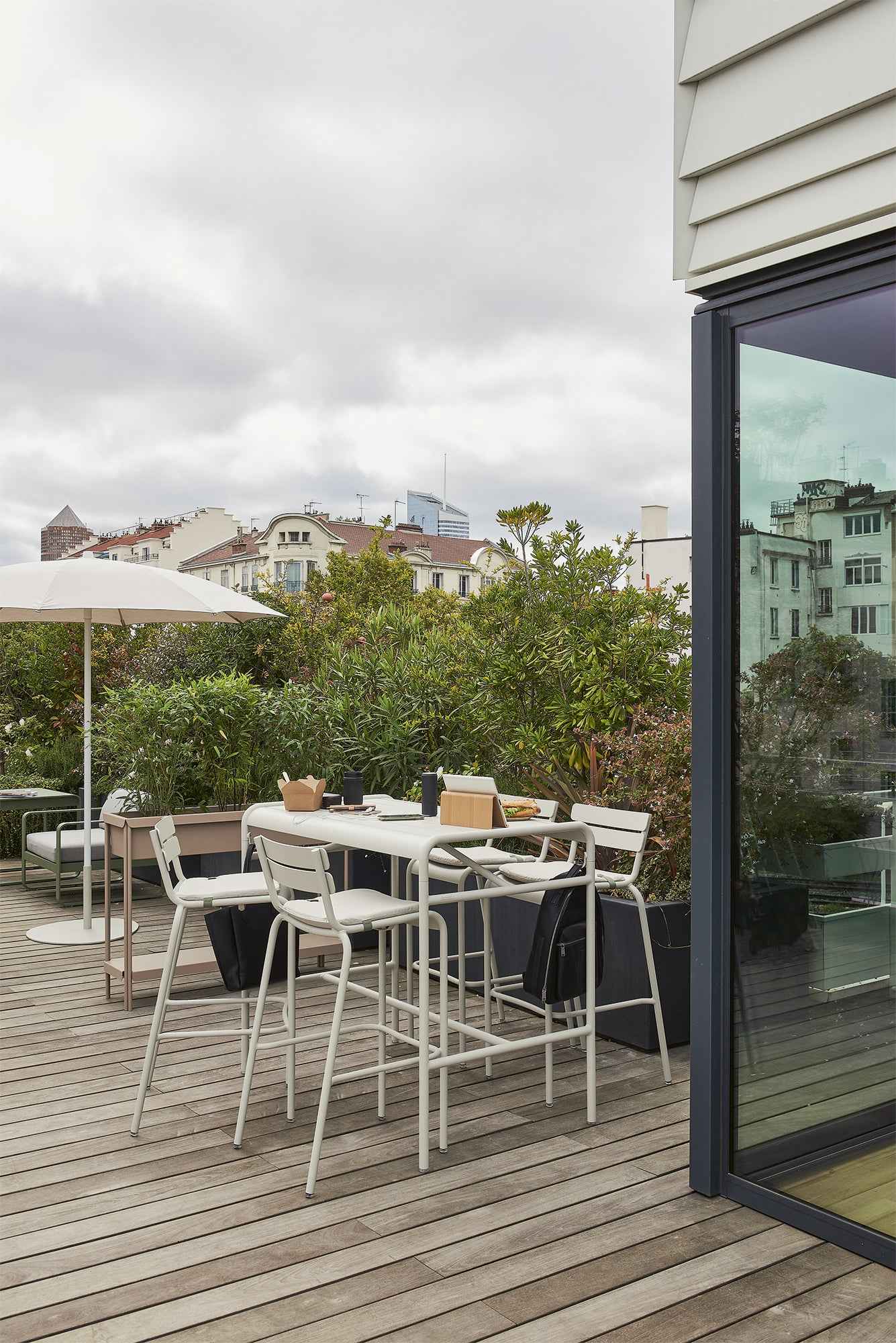CHAISE DE BAR LUXEMBOURG FERMOB