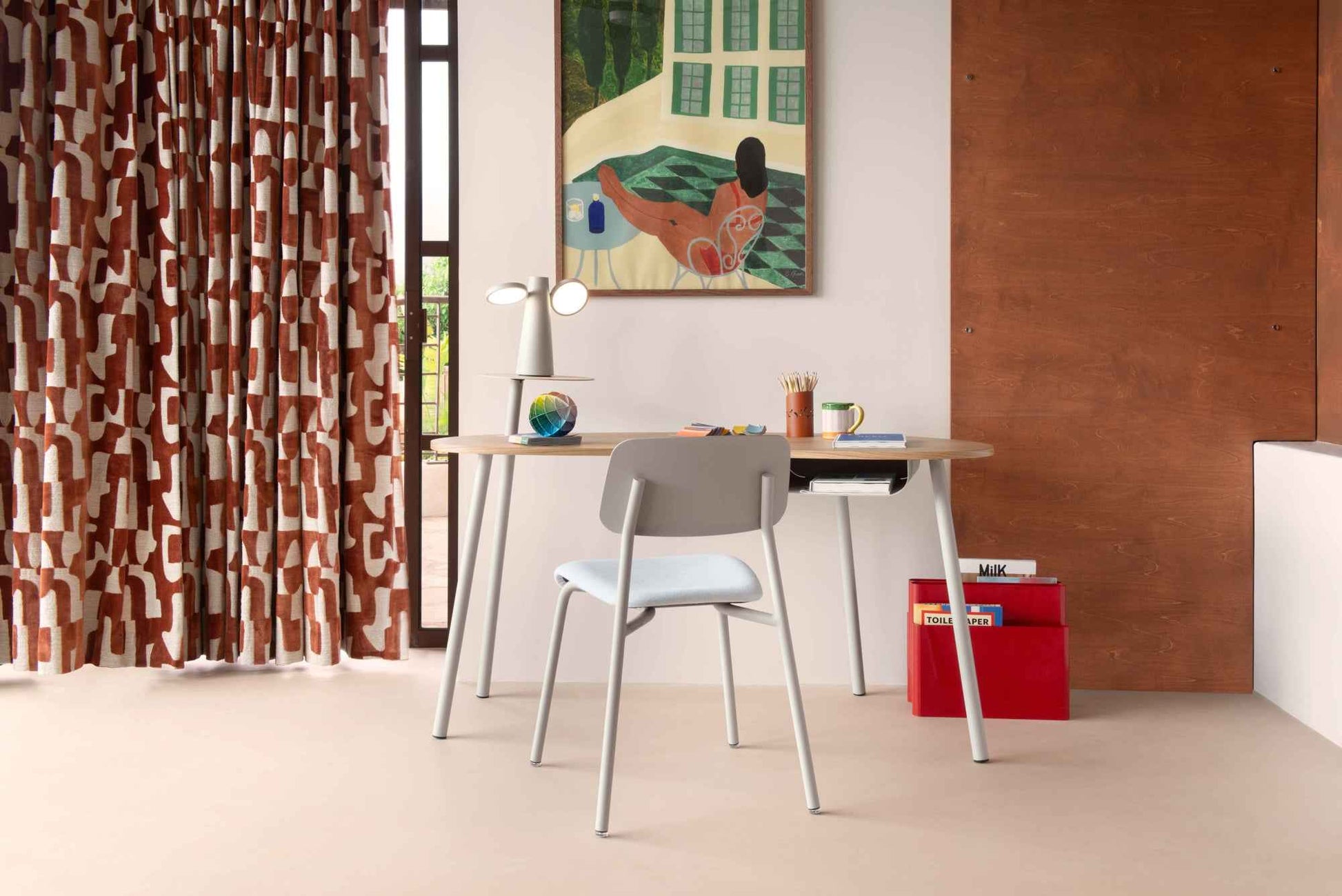 BUREAU CHENE NUAGE FERMOB