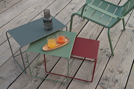 OULALA TRILOGIE DE TABLES BASSES GIGOGNES TABLE FERMOB