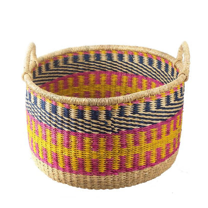 PANIER JAUNE MEDIUM KITSCHKITCHEN JAUNE