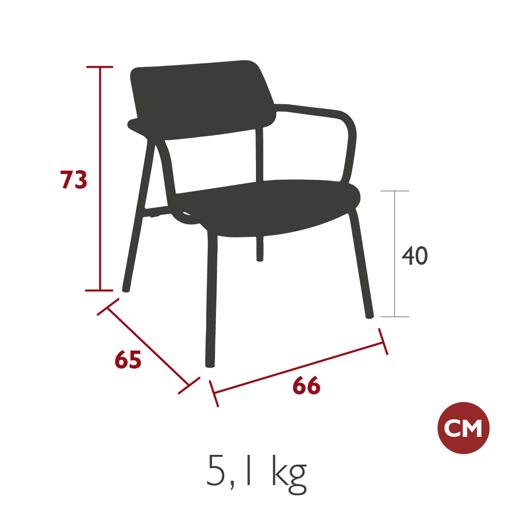 FAUTEUIL LOUNGE CHÊNE STUDIE FERMOB