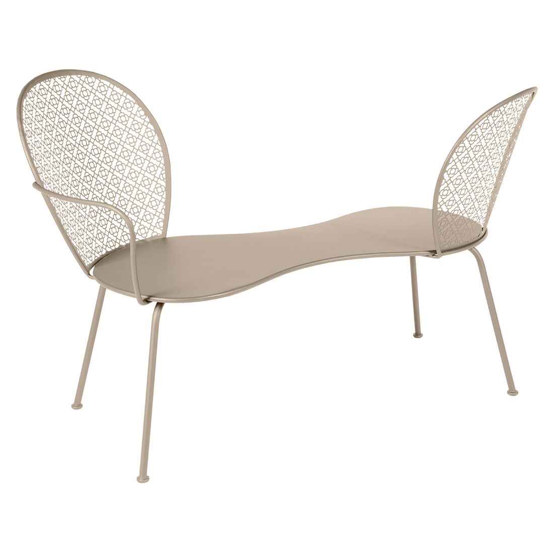 BANQUETTE CONVERSATION LORETTE FERMOB Muscade