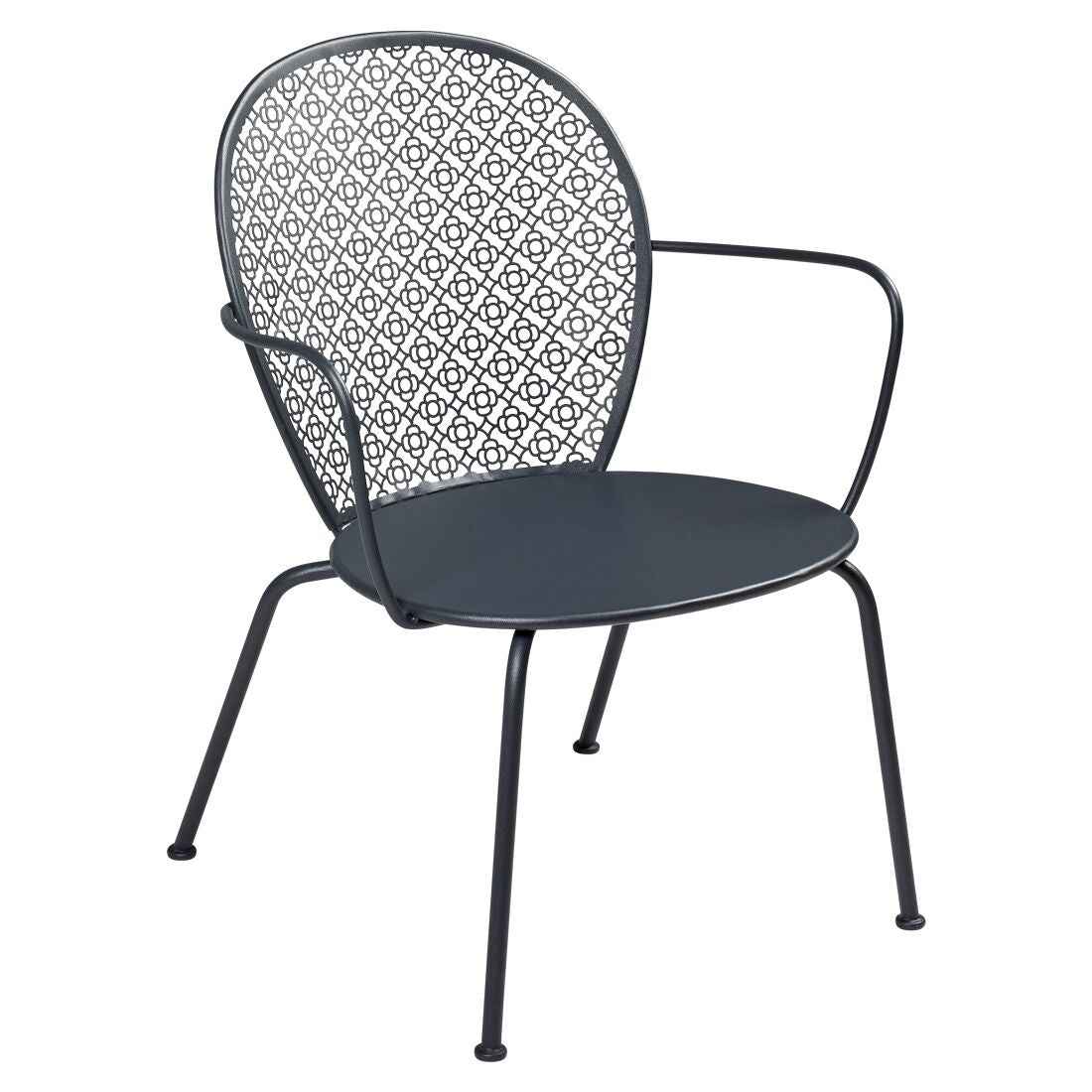 FAUTEUIL BAS LORETTE FERMOB Carbone