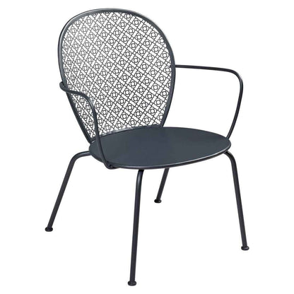 FAUTEUIL BAS LORETTE FERMOB Carbone