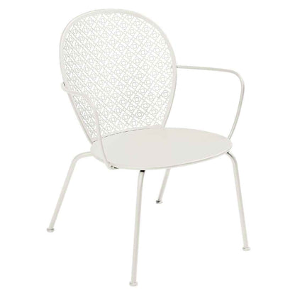 FAUTEUIL BAS LORETTE FERMOB Gris argile