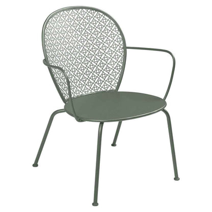 FAUTEUIL BAS LORETTE FERMOB Romarin
