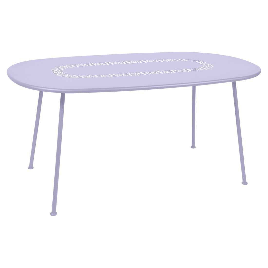 TABLE OVALE LORETTE 160 X 90 CM FERMOB Guimauve