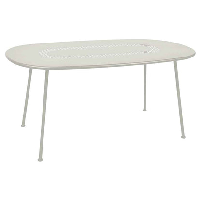 TABLE OVALE LORETTE 160 X 90 CM FERMOB Gris argile