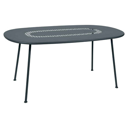 TABLE OVALE LORETTE 160 X 90 CM FERMOB Gris orage