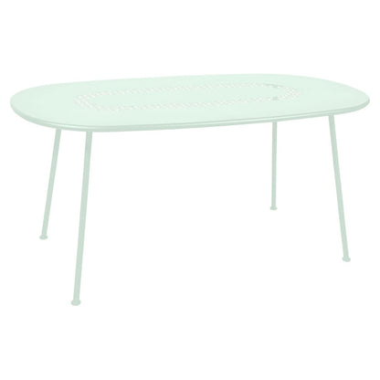 TABLE OVALE LORETTE 160 X 90 CM FERMOB Menthe glaciale