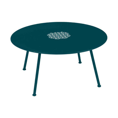 TABLE BASSE LORETTE Ø 80 CM MOBILIER EXTERIEUR FERMOB Bleu acapulco