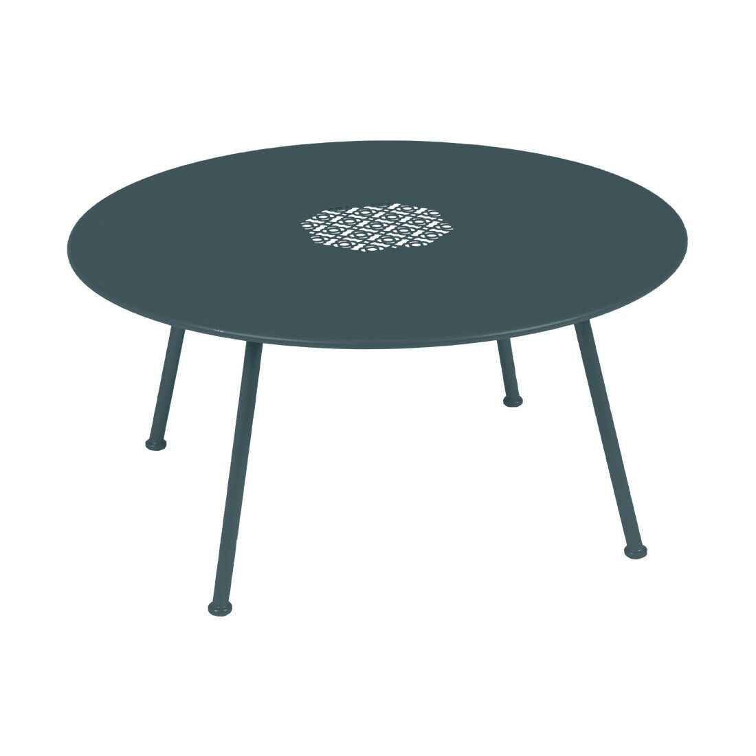 TABLE BASSE LORETTE Ø 80 CM MOBILIER EXTERIEUR FERMOB Gris orage