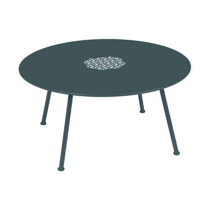 TABLE BASSE LORETTE Ø 80 CM MOBILIER EXTERIEUR FERMOB Gris orage