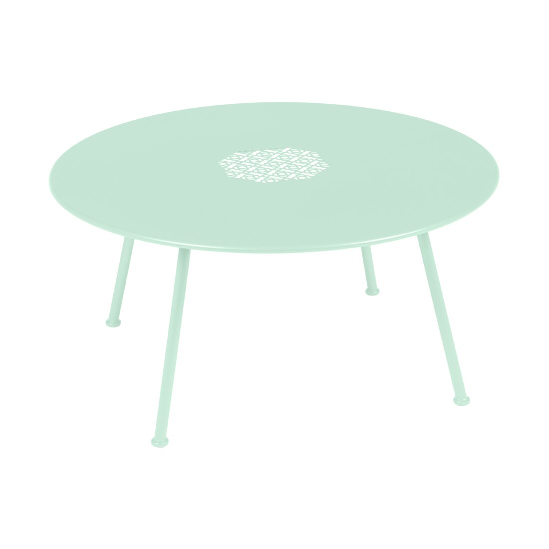 TABLE BASSE LORETTE Ø 80 CM MOBILIER EXTERIEUR FERMOB Menthe glaciale