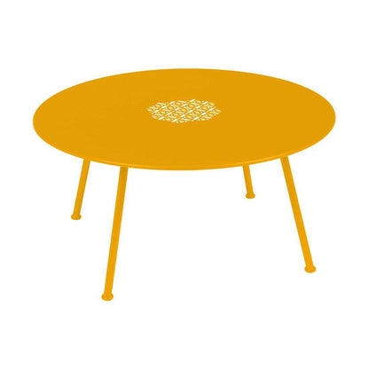 TABLE BASSE LORETTE Ø 80 CM MOBILIER EXTERIEUR FERMOB Miel
