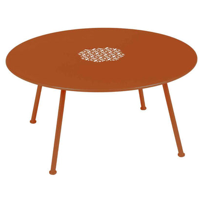 TABLE BASSE LORETTE Ø 80 CM MOBILIER EXTERIEUR FERMOB Orange confite
