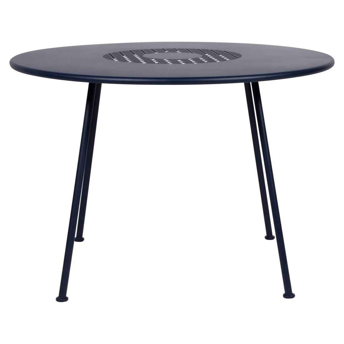 TABLE LORETTE Ø 110 CM FERMOB Bleu abysse