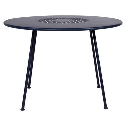 TABLE LORETTE Ø 110 CM FERMOB Bleu abysse