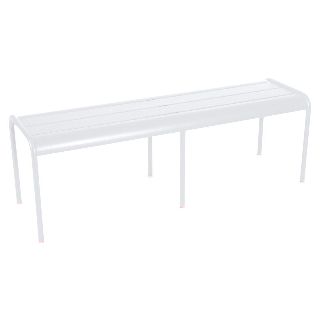 BANC 3/4 PLACES LUXEMBOURG FERMOB Blanc coton