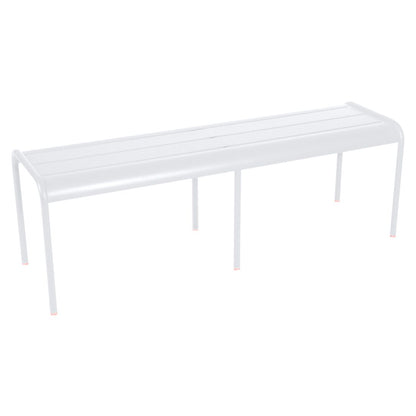 BANC 3/4 PLACES LUXEMBOURG FERMOB Blanc coton