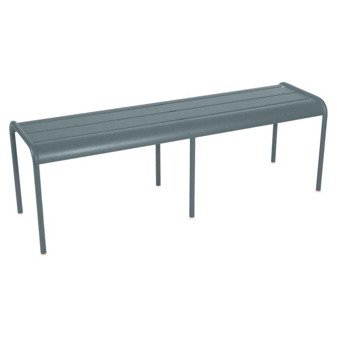 BANC 3/4 PLACES LUXEMBOURG FERMOB Gris argile