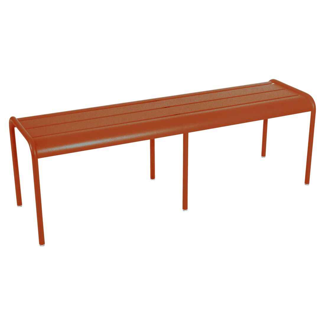 BANC 3/4 PLACES LUXEMBOURG FERMOB Orange confite
