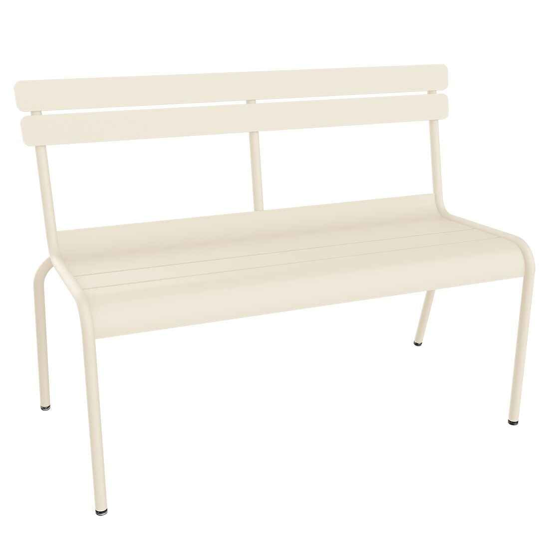 BANC À DOSSIER 2/3 PLACES LUXEMBOURG FERMOB Beige latte