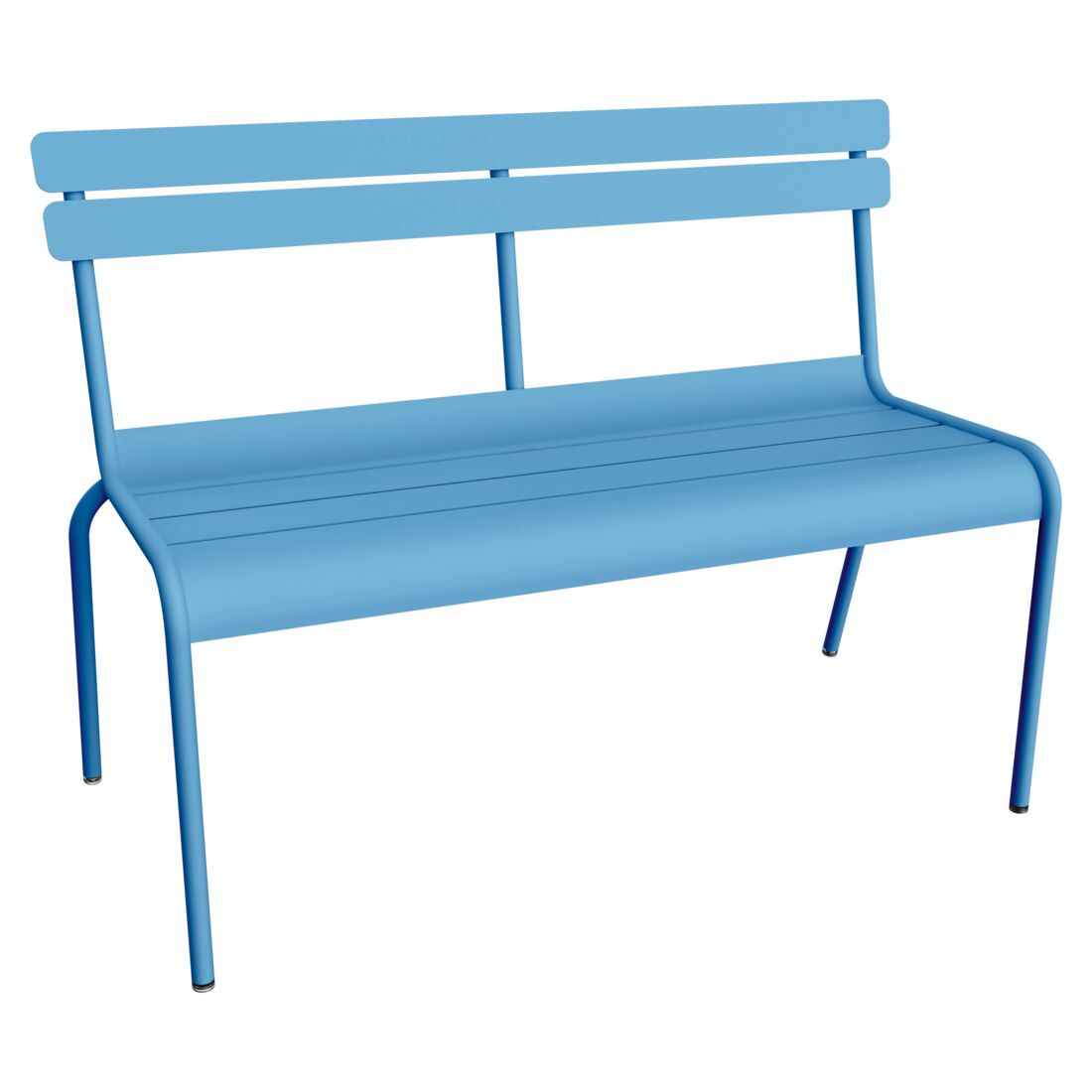 BANC À DOSSIER 2/3 PLACES LUXEMBOURG FERMOB Bleu maya