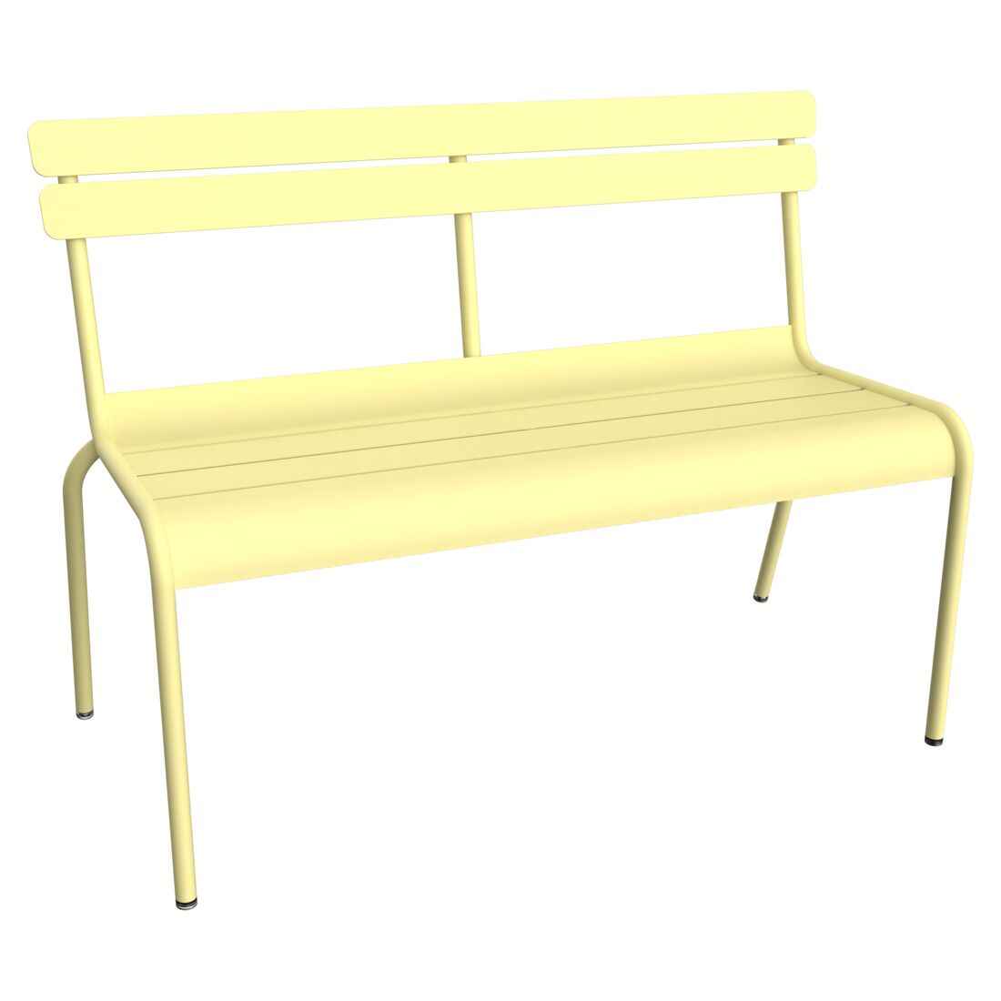 BANC À DOSSIER 2/3 PLACES LUXEMBOURG FERMOB Citron givré