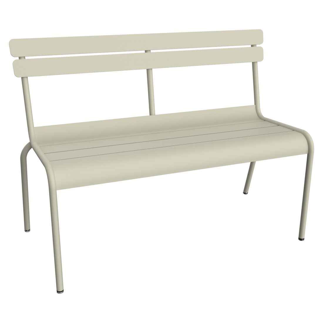 BANC À DOSSIER 2/3 PLACES LUXEMBOURG FERMOB Gris argile