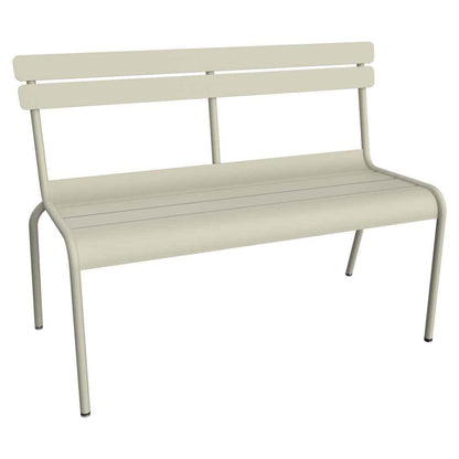 BANC À DOSSIER 2/3 PLACES LUXEMBOURG FERMOB Gris argile
