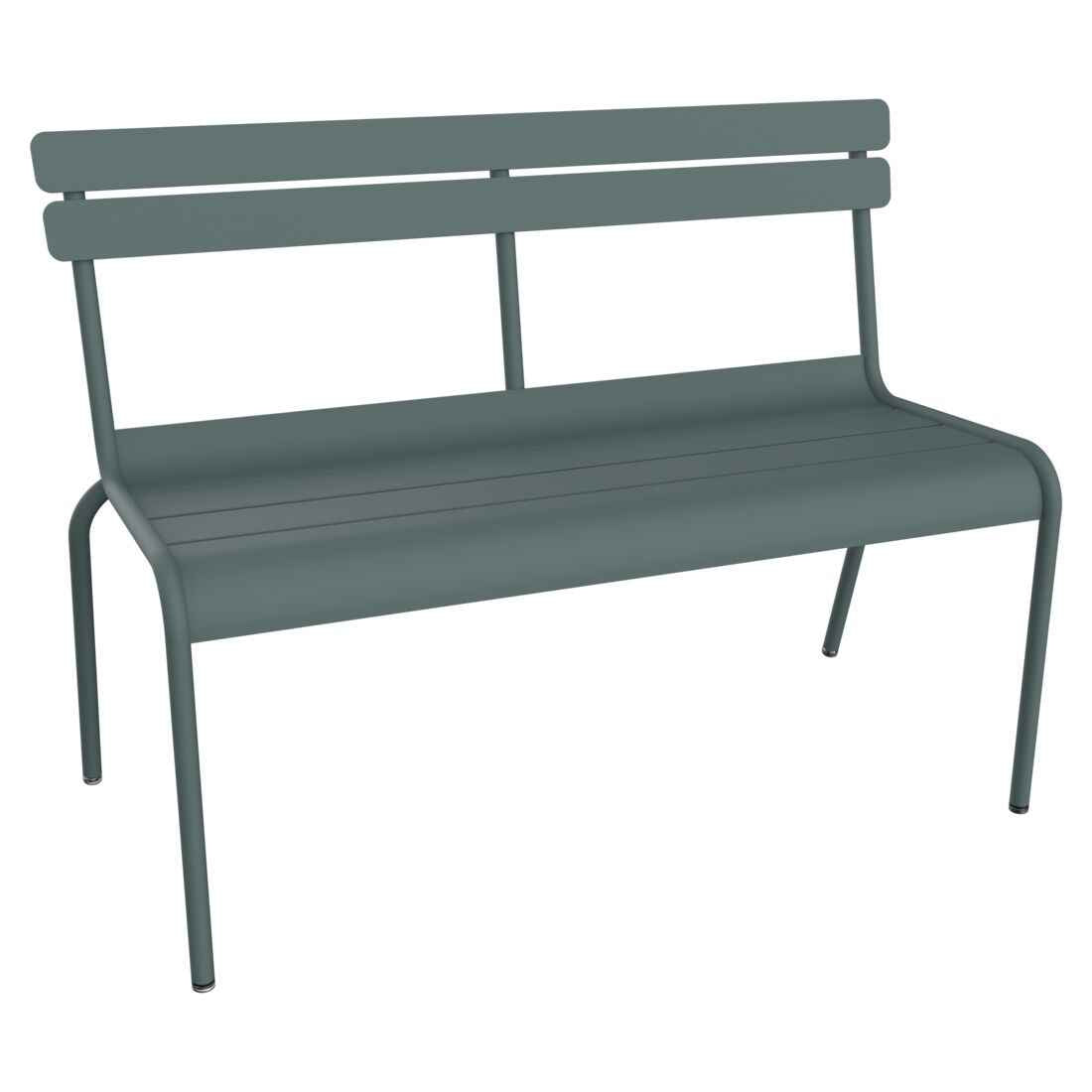 BANC À DOSSIER 2/3 PLACES LUXEMBOURG FERMOB Gris orage