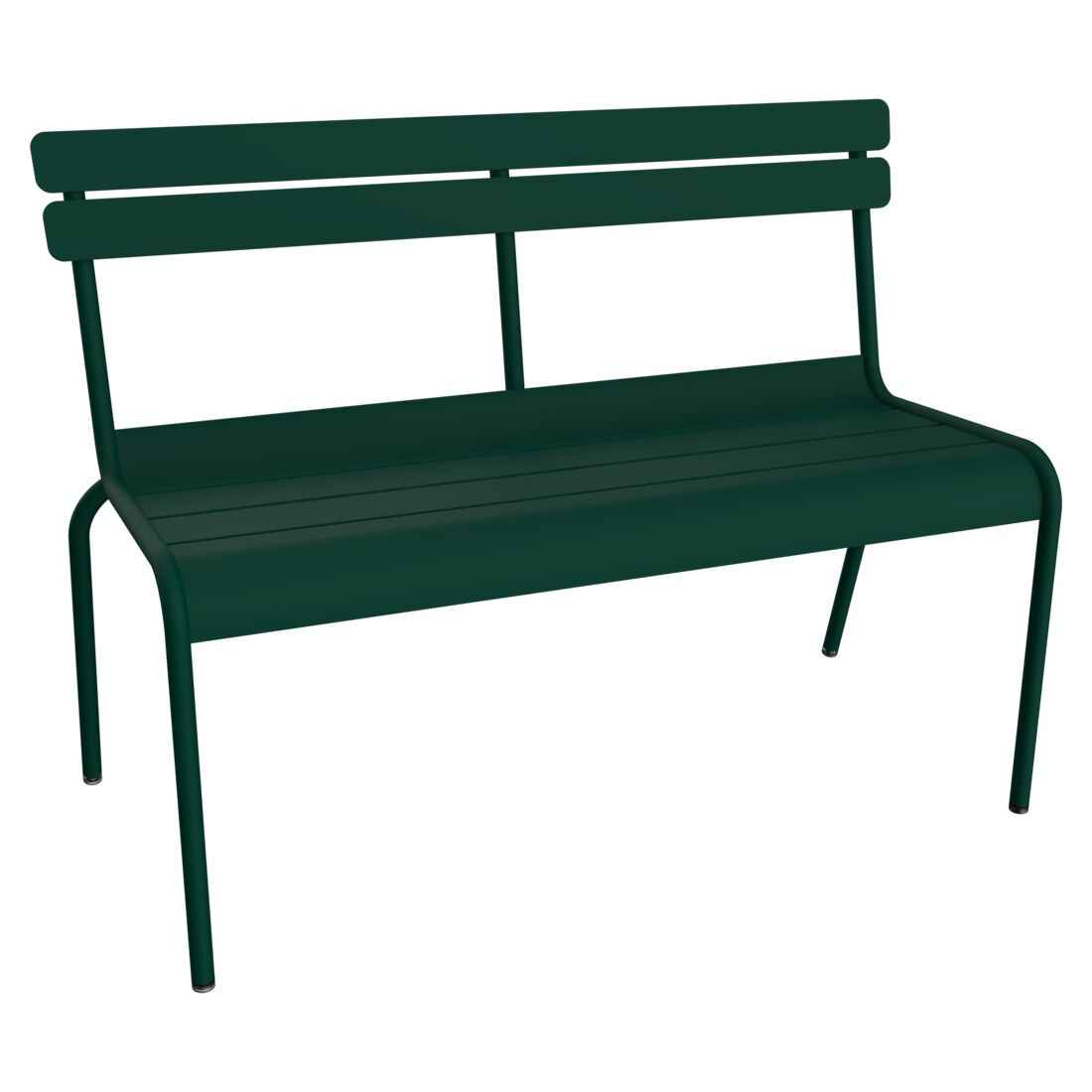 BANC À DOSSIER 2/3 PLACES LUXEMBOURG FERMOB Vert cèdre