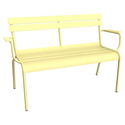 BANC DE JARDIN 2 PLACES LUXEMBOURG FERMOB Citron givré