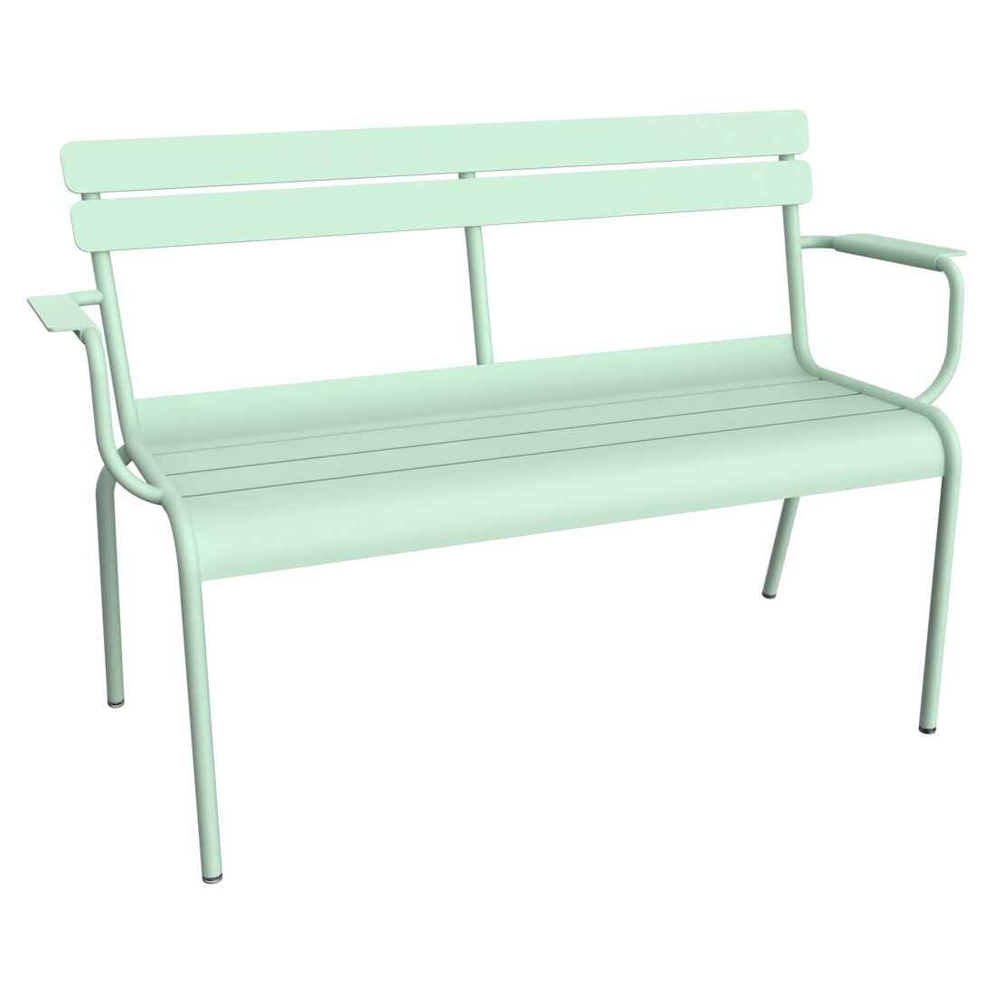BANC DE JARDIN 2 PLACES LUXEMBOURG FERMOB Menthe glaciale