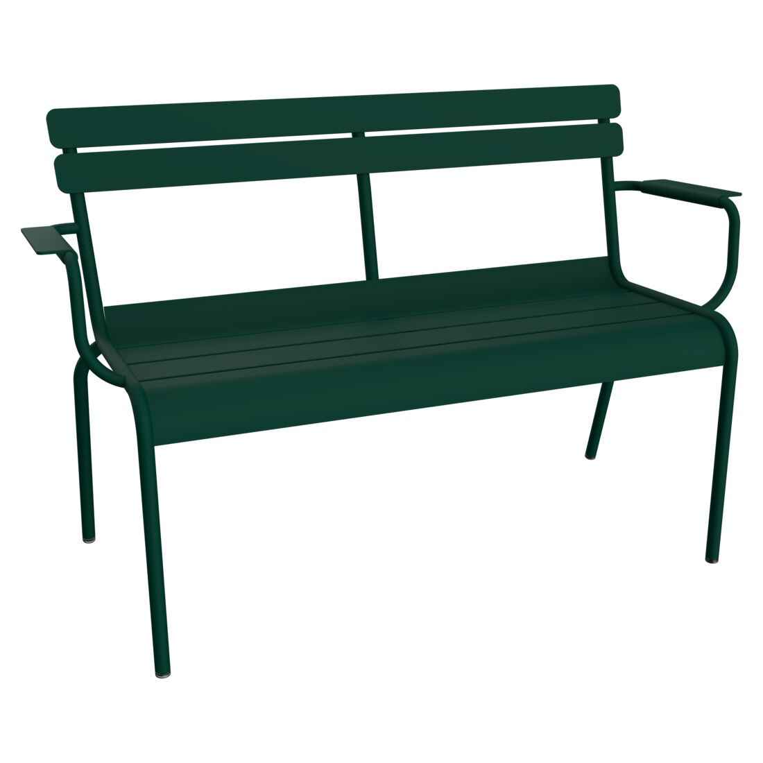 BANC DE JARDIN 2 PLACES LUXEMBOURG FERMOB Vert cèdre