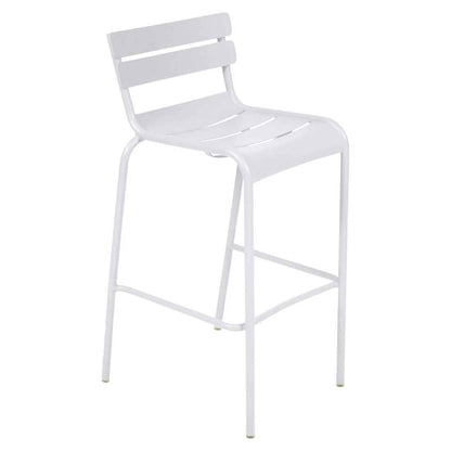 CHAISE DE BAR LUXEMBOURG FERMOB Blanc coton