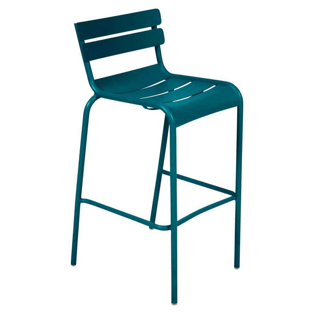CHAISE DE BAR LUXEMBOURG FERMOB Bleu acapulco