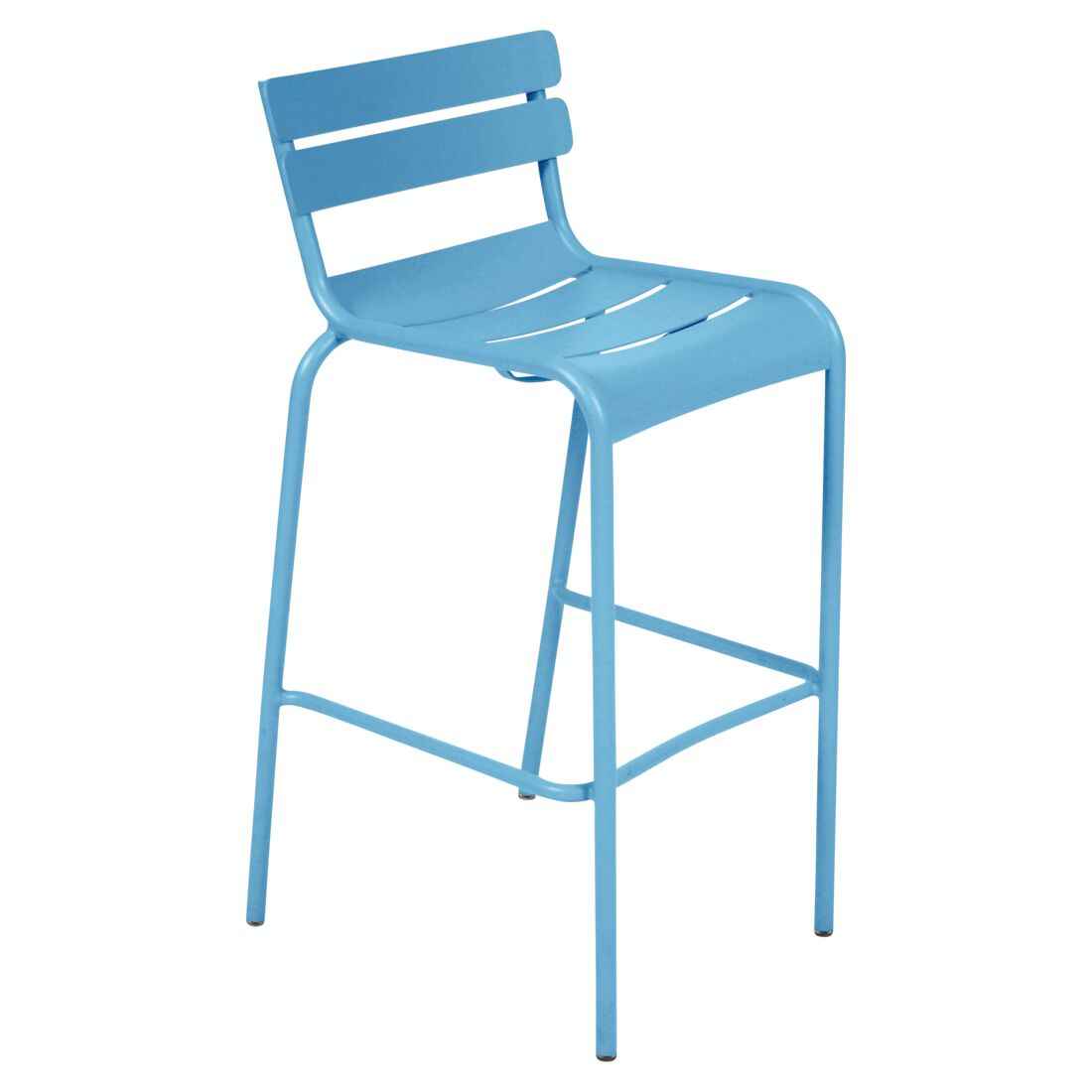 CHAISE DE BAR LUXEMBOURG FERMOB Bleu maya
