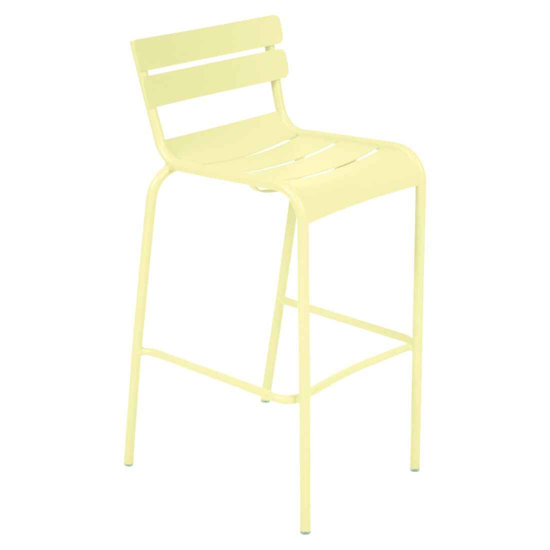 CHAISE DE BAR LUXEMBOURG FERMOB Citron givré