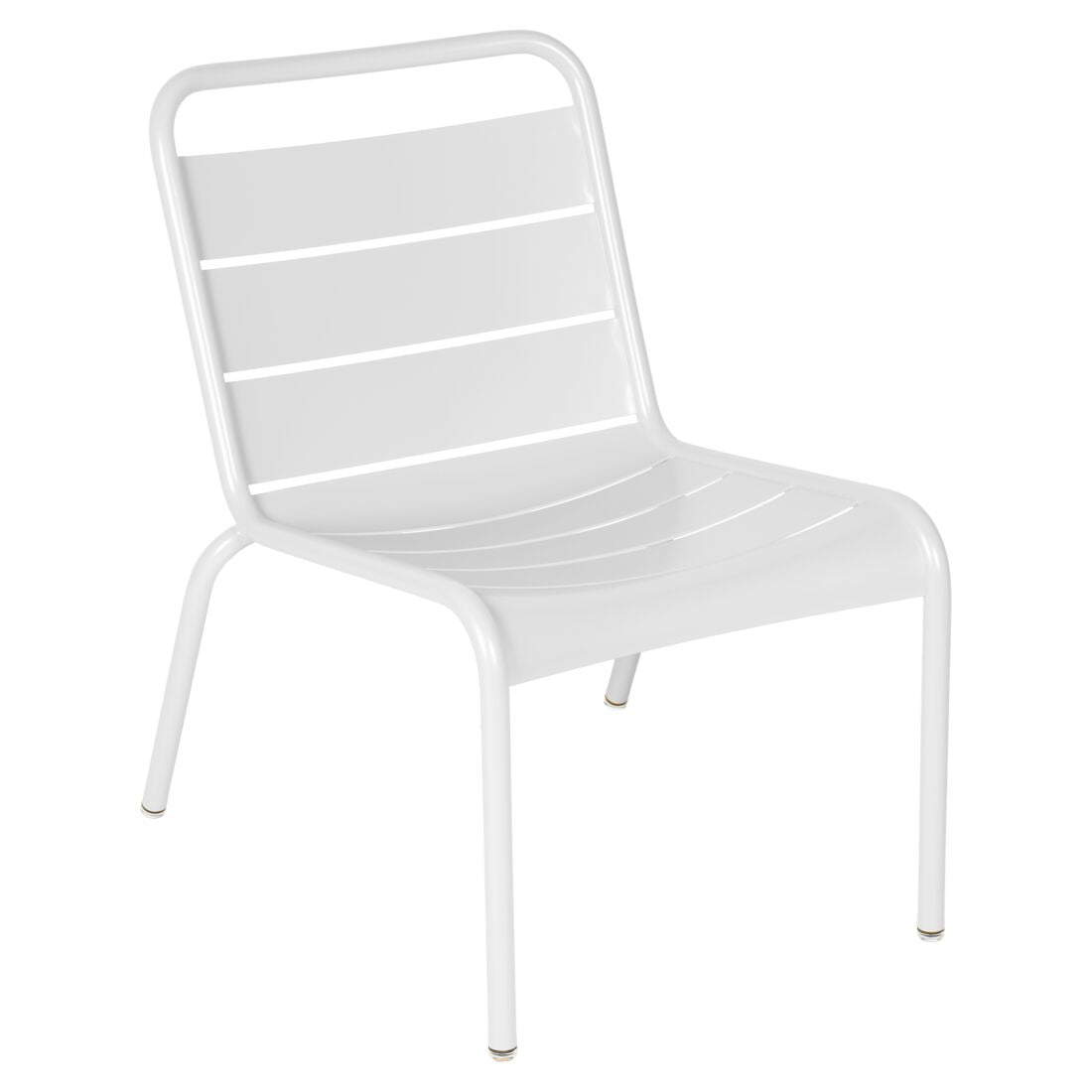 CHAISE LOUNGE LUXEMBOURG FERMOB Blanc coton